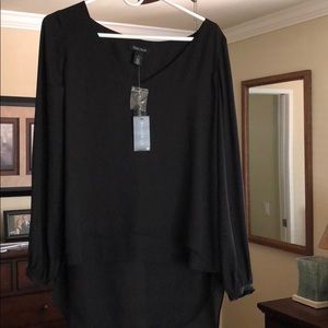 Whbm long sleeve blouse NWT
